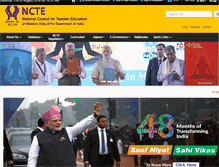 Tablet Screenshot of ncte-india.org